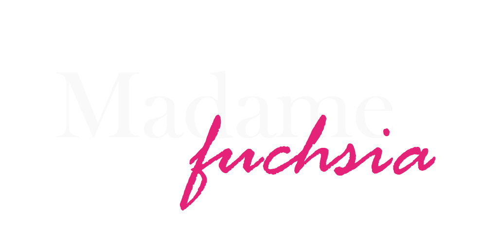 logo de madame fuchsia, décoration événementielle sur-mesure Oise et régions voisines