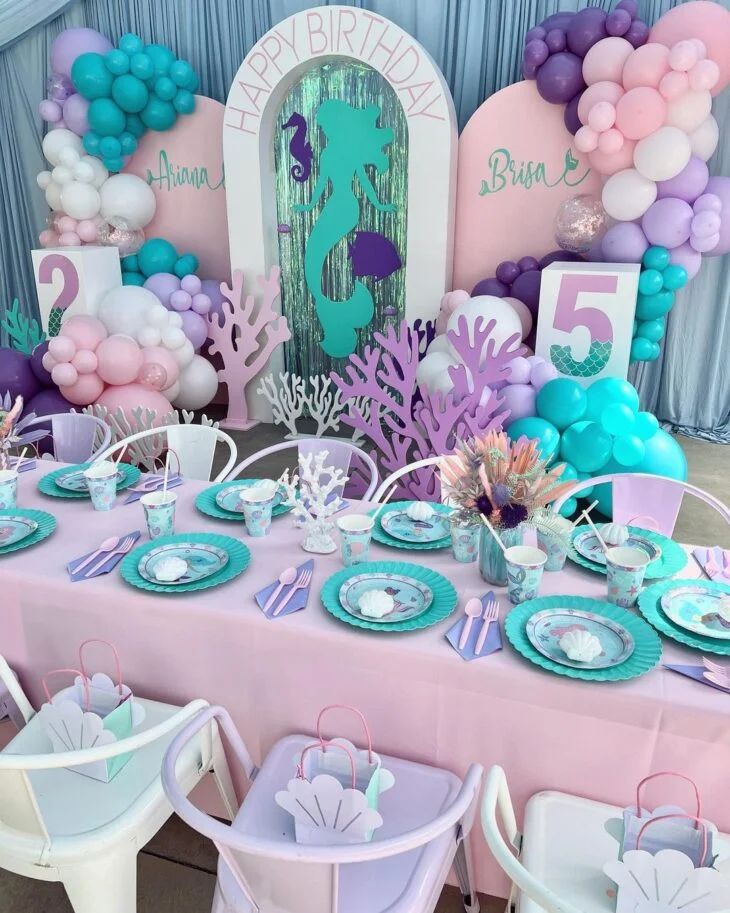 décoration personnalisée d'anniversaire pour enfants et adultes dans l'Oise - madame fuchsia